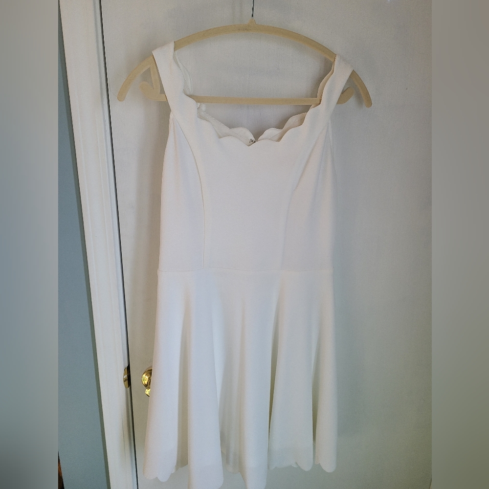 Altar'd State White Dress, size medium.